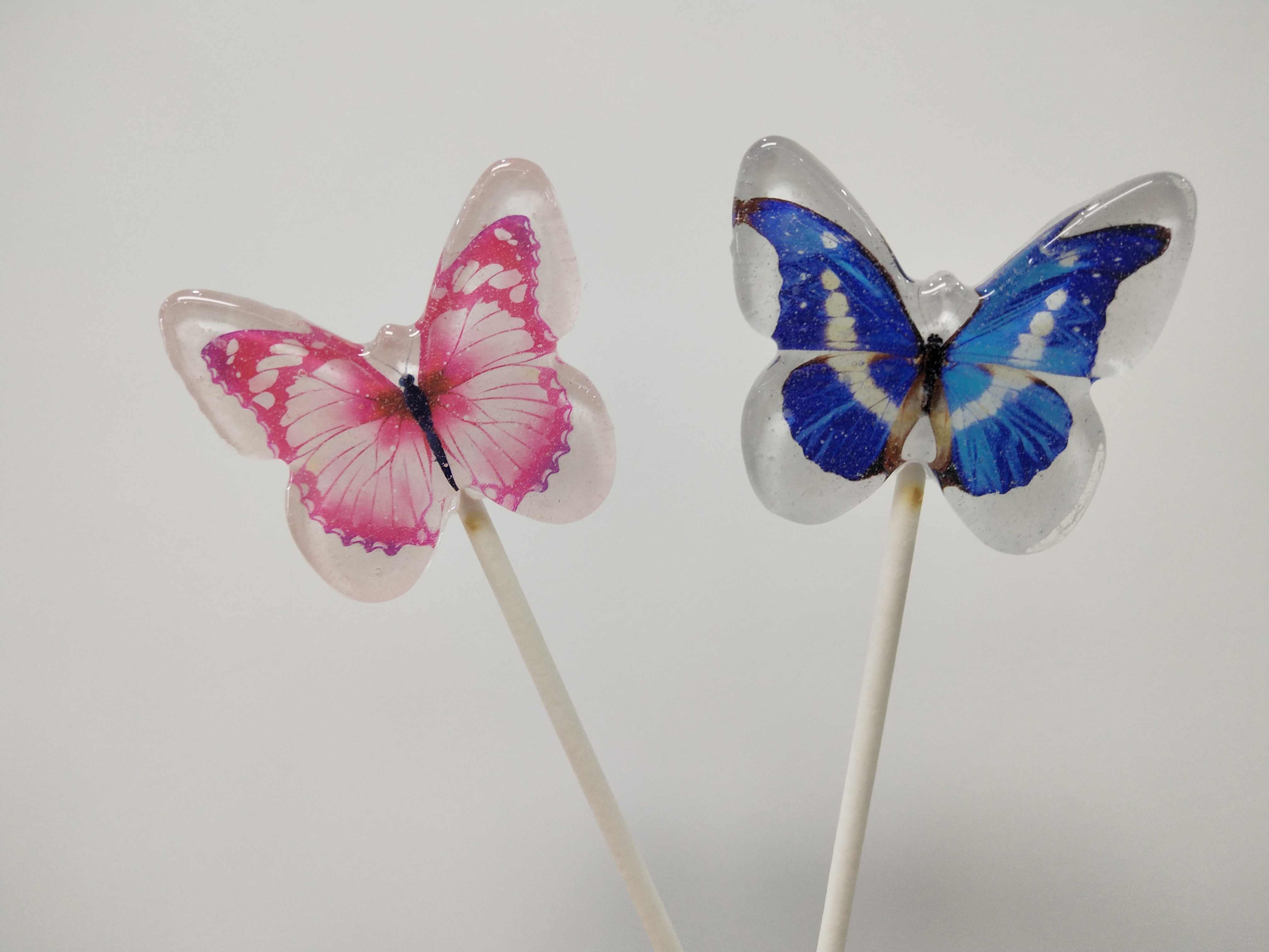 能实现星空棒棒糖双面图案的透明糖果膜片,糖果食品厂赚钱的秘密!